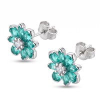 Pendientes Brosway Mujer FANCY - AQUA GREEN in Plata FAG28